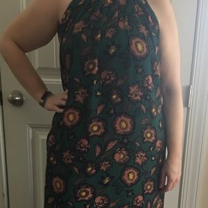 Everly Hunter Green Maxi Dress--New with Tags